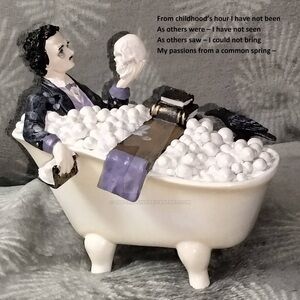 Ashland Edgar gothic Bath Black Coat and Purple Accents